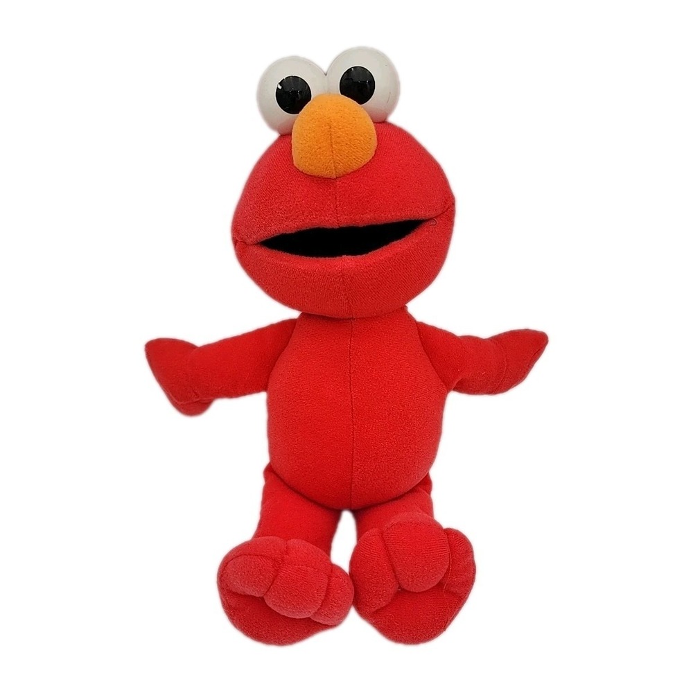 Vintage 2002 Fisher Price Sesame Street ELMO Plush Toy 12"